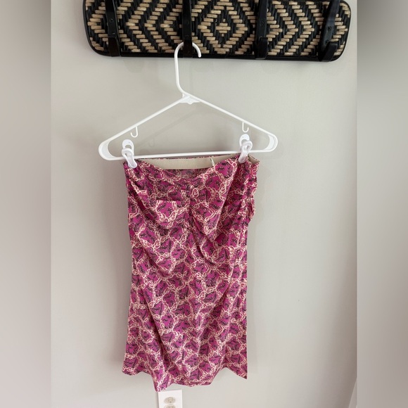 Isabel Marant Gaella Midi Skirt - Fuchsia Print - Silk - FR Size 38/US Size 6 - Picture 7 of 15